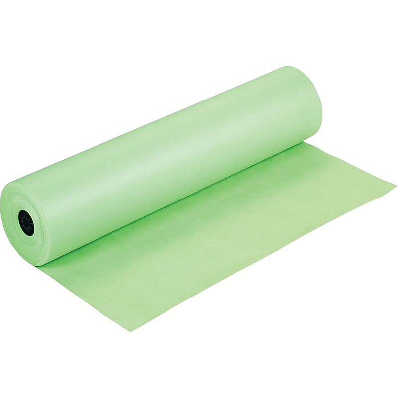 Spectra® ArtKraft® Duo-Finish® Paper Rolls, 36"x1,000', Lite Green image 1