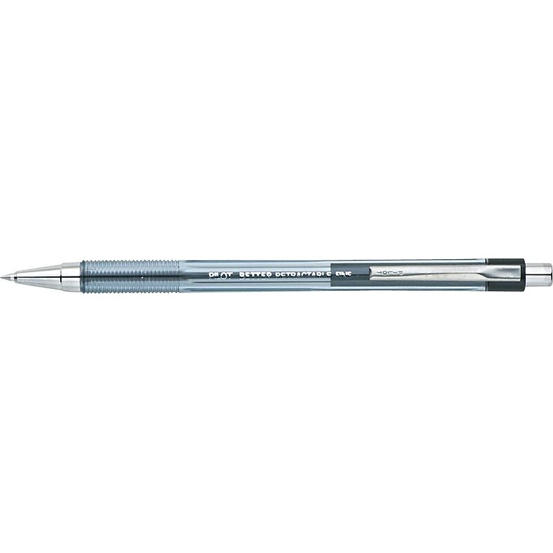 Pilot Better Retractable Ballpoint Pen, Fine Point, Black Ink (30000) image 1