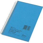 National® Wirebound 1-Subject Notebook, College/Margin Ruled, 7-3/4" x 5", 80 Sheets