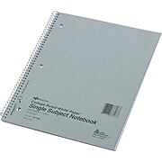 National Notebook, 1 Subject, Assorted Colors, College Ruled, 100 Sheets, 11" x 8 7/8" (33706)