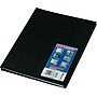 Blueline NotePro 1-Subject Professional Notebooks, 8" x 11", Wide Ruled, 75 Sheets, Black (REDA10150BLK)~#|#~s0171828_sc7