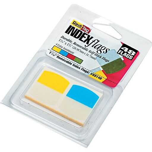 RediTag® 1" Durable Tabs, 48 Tabs/Pack Staples