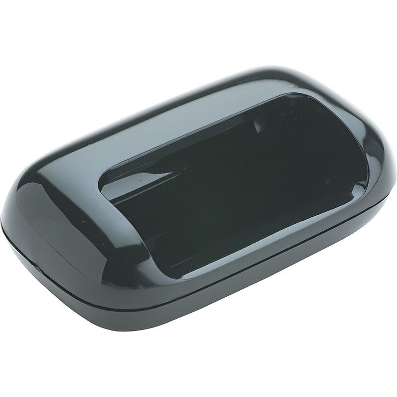 Rubbermaid Image® Paper Clip Dispenser, Black, 1 1/2"H x 3 3/4"W x 2 1/2"D image 1