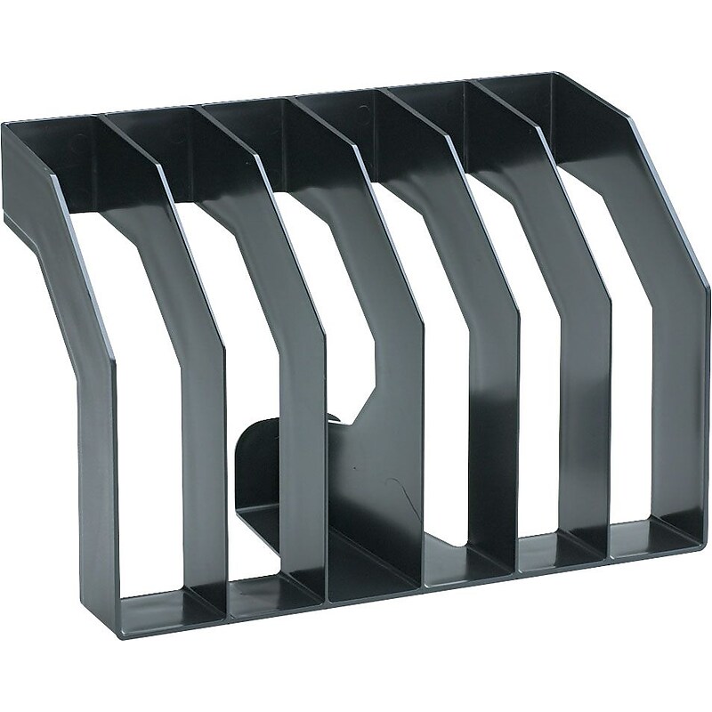 Rubbermaid Regeneration® Black Plastic Super Sorter (Recycled) image 1
