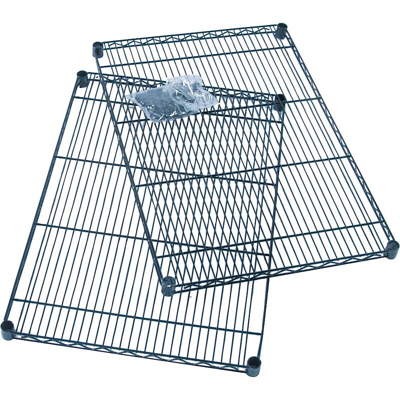 Safco Industrial Extra Wire Shelf, 36", Black (5290BL) image 1