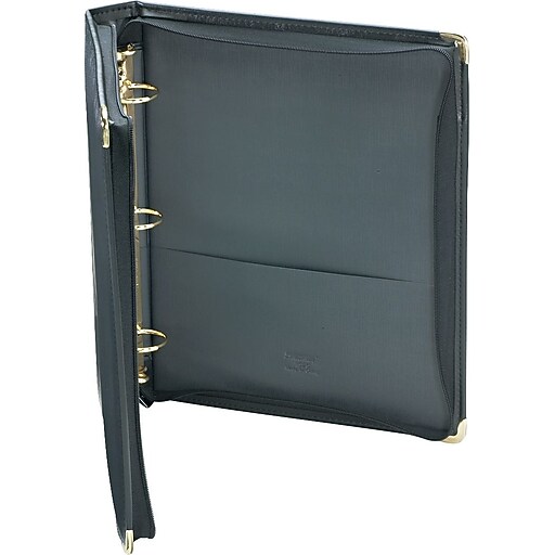 Samsill Classic Collection® Ring Binder Padfolio, Two Inside Pockets