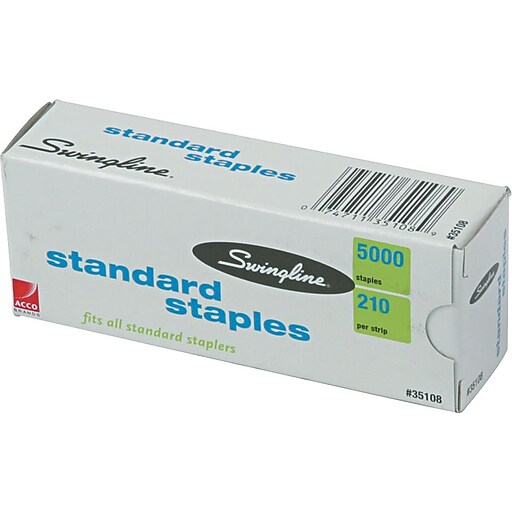Swingline® Standard Staples, 1/4" Staples