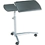 Safco® Mobile Laptop/PC Caddy with Lockable Wheels, Charcoal Grey (950ANT)~#|#~s0175074_sc7