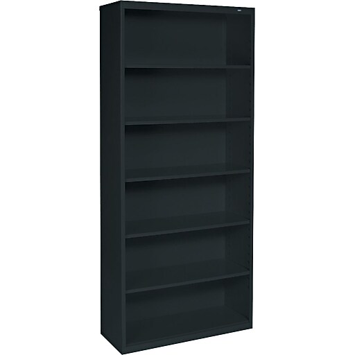 Tennsco® Metal Bookcases in Black, 78" at Staples