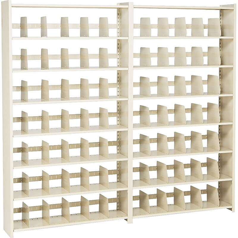 Tennsco® Snap-Together Shelving, 48x88", 7 Shelves, Closed Add-On Unit image 1