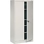 Tennsco Standard 72"H Steel Storage Cabinet with 5 Shelves, Light Gray (TNN1470LGY)~#|#~s0175253_sc7