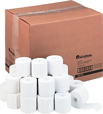 Staples Adding Machine Roll, 2 1/4"W X 150'L