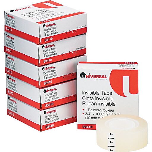 Scotch Magic Tape Refill Rolls With Desktop Dispenser - 3/4" - 6 Pack