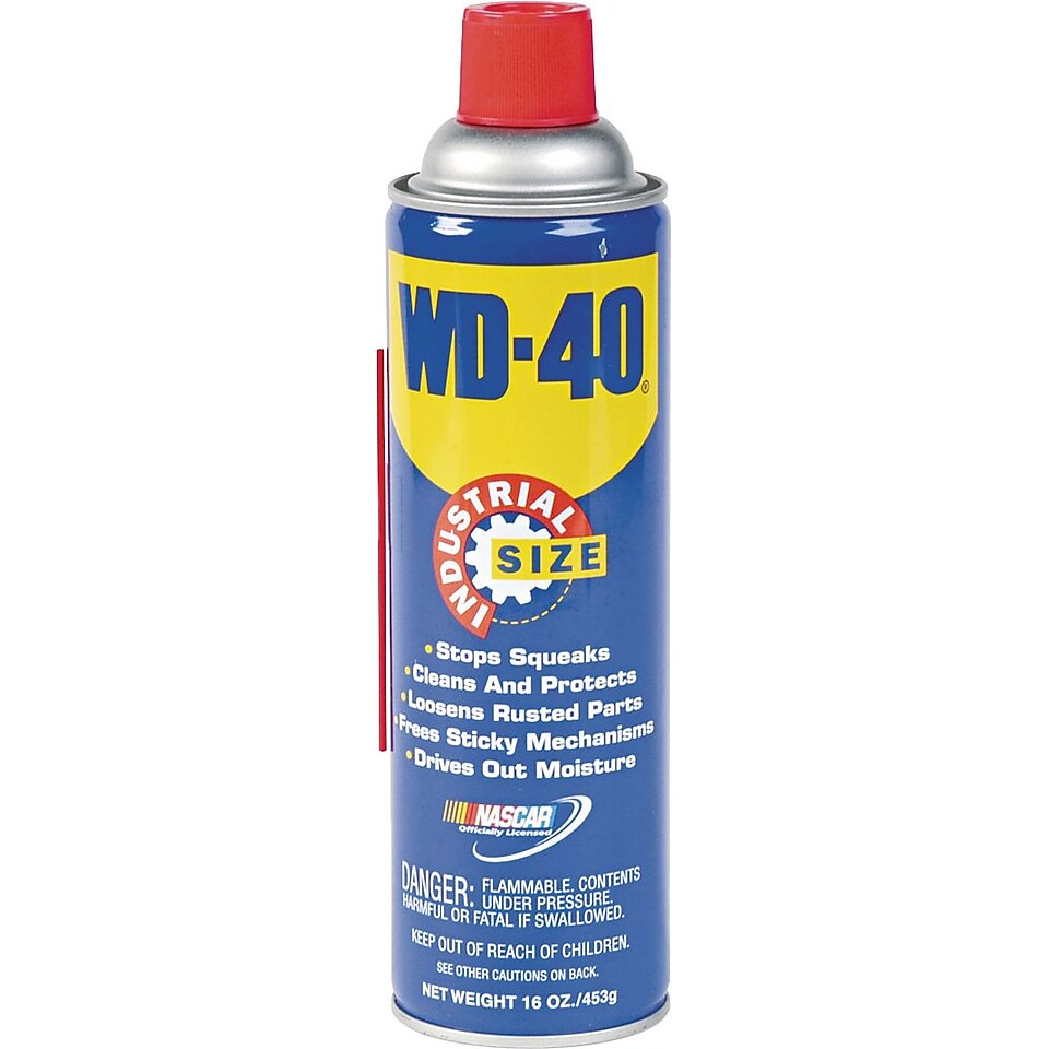 WD 40 Spray Lubricant, 16 oz.