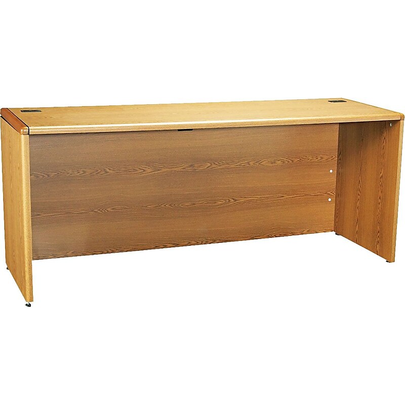 HON 10700 Series, 72" Credenza Shell, Medium Oak image 1