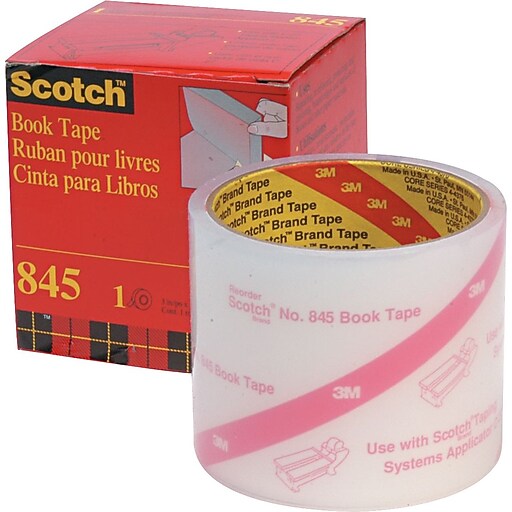 Scotch Book Repair Tape, 3" x 15 Yds. Staples