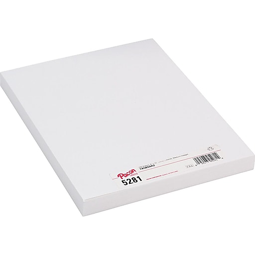 9x12 100 Sheets White Pacon Printmaking Paper