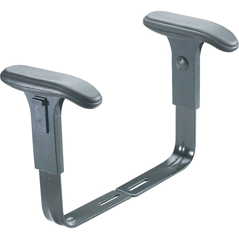 Safco® Optional T-Pad Arm Rest, Black image 1