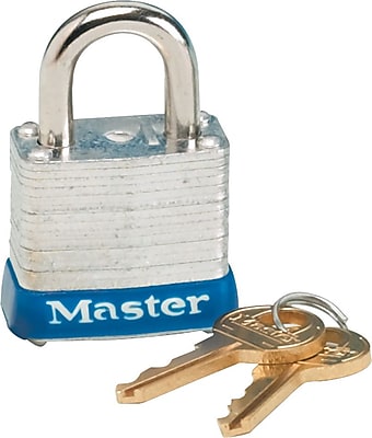 Master Lock Four-Pin Tumbler Laminated Steel Key Padlock (MLK5D) Sansujyuku sansujyuku.com
