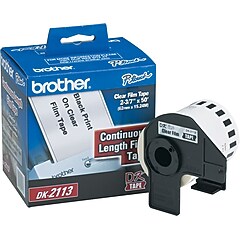 Brother DK-2113 Wide Width Continuous Film Labels, 2-4/10