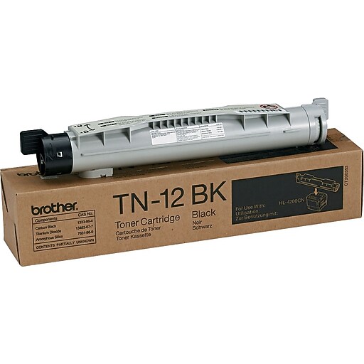 Brother Toner Cartridge, TN12, Black at Staples