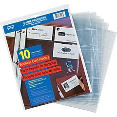 staples business card holder binder Credit Pocket Cards Refills for 3.39x2.16 Card Binders A6 6-Ring 25 Sheets Double Layer Clear Card Inner Page 3 Pockets Album for Cards Folder Organizer Postcard Sleeves 1/2 business cards Avery, Business Card Organizer Pages,