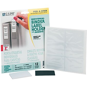 Spine Inserts Binder Accessories | Staples