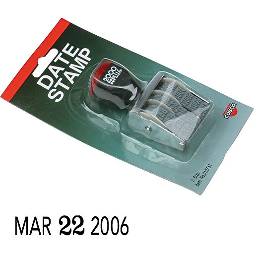 Shop Staples for 2000 Plus FourBand Date Stamp , Type Size 2