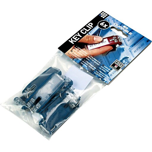 Shop Staples for Durable Key Tags 6 Pack, Dark Blue