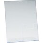 Staples® Sign Holder with Literature Pocket, 8.5" x 11", Clear Plastic (590501)~#|#~s0183078_sc7