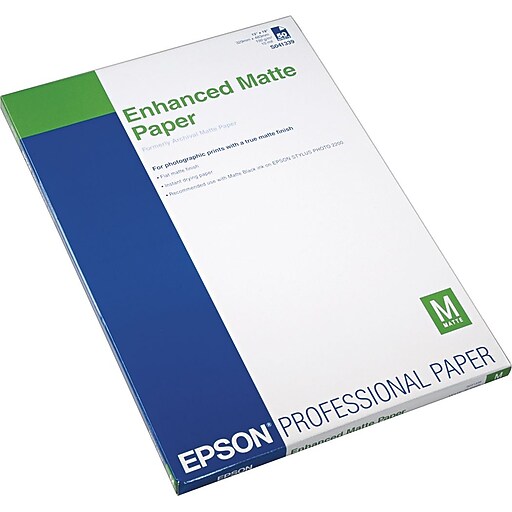 Epson® Ultra Premium Presentation Paper 13" x19" 50/Pack (S041339
