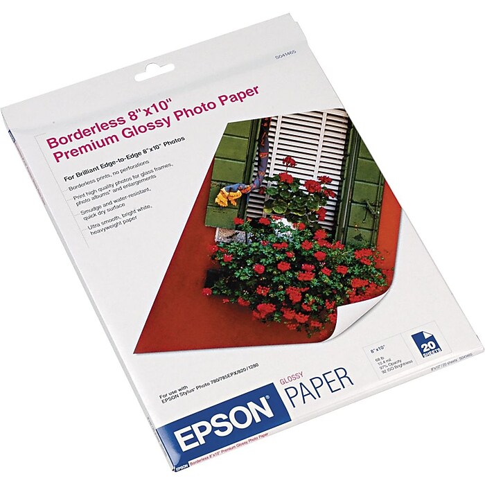 Epson Glossy Photo Paper, 8