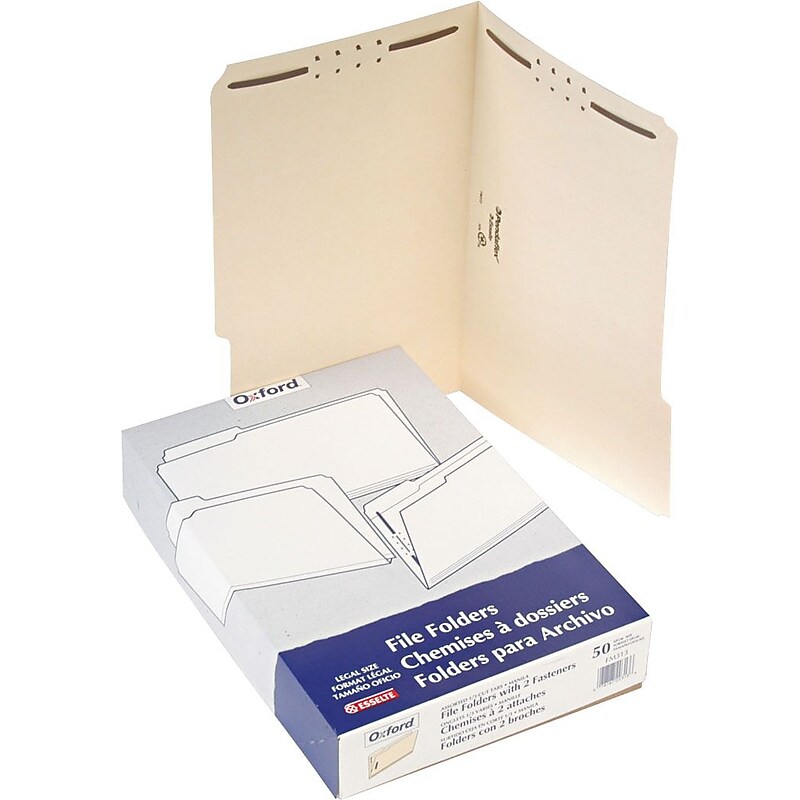 Pendaflex Classification Folder, Legal Size, Manila, 50/Box (FM313EE) image 1