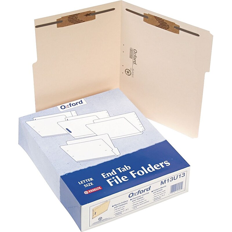 Pendaflex Reinforced Classification Folder, Letter Size, Manila, 50/Box (M13U13) image 1