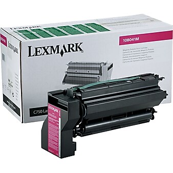 Lexmark 10B041M Magenta Standard Yield Toner Cartridge