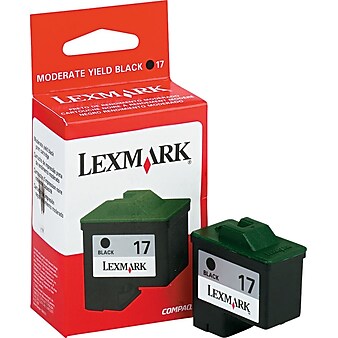 Lexmark 17 Black Standard Yield Ink Cartridge