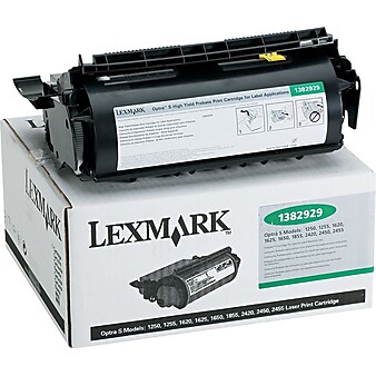 Lexmark 1382929 Black High Yield Toner Cartridge
