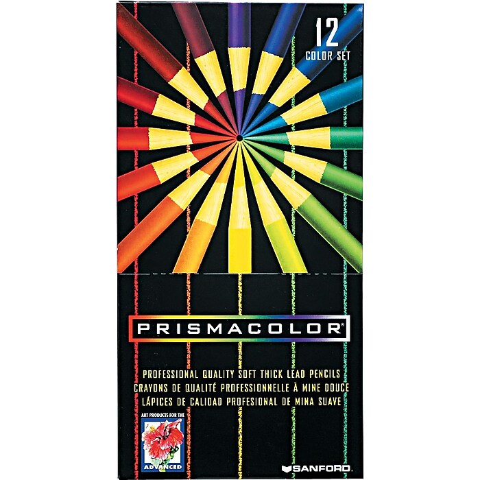 Sanford Prismacolor® Color Pencil Set, Assorted, 12/St | Staples