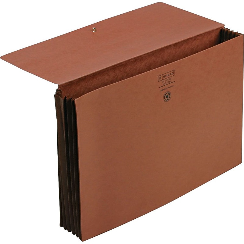 Smead Extra Wide Legal File Folder, Straight Cut, Redrope (SMD71189) image 1