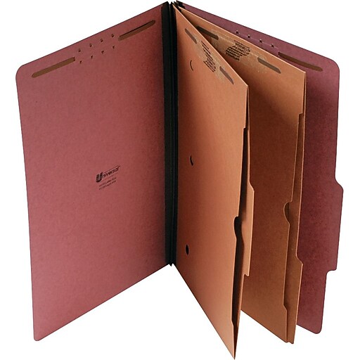 Shop Staples for Universal© End Tab Pressboard Classification Folders