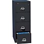 Fire King 1-Hour Fire Resistant Vertical File Cabinet, Legal, 4-Drawer, Black, 31 1/2"D, Truck to Loading Dock~#|#~s0191924_sc7