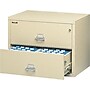 FireKing 1 Hour Fire Resistant Lateral File Cabinet, Let/Leg, 2-Dwr, Parchment, 27 3/4"H x 31 3/16"W x 22 1/8"D, Inside Delivery~#|#~s0191926_sc7