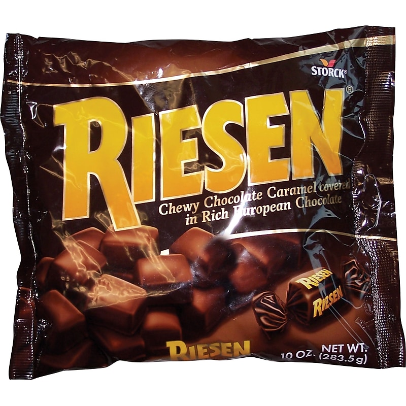 Riesen Chocolate Caramel Candy, 10 oz. (05081) image 1