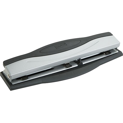 Staples 26639 Adjustable 3Hole Punch, 15 Sheet Capacity Staples