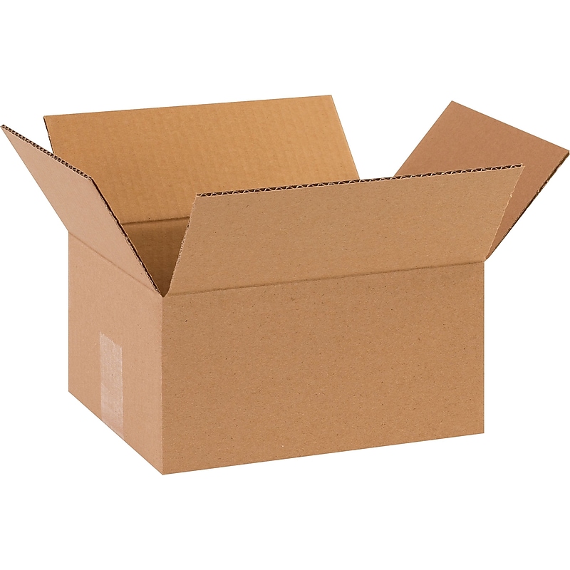 10"  x  8"  x  5"  Shipping  Boxes,  32  ECT,  Brown,  25/Bundle (1085) image 1