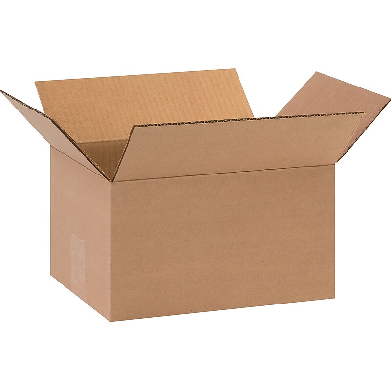 11" x 8" x 6" Corrugated Shipping Boxes, 32 ECT, 25/Bundle (BS110806) image 1