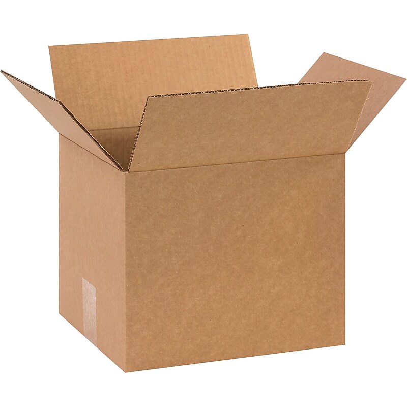 11" x 6" x 6" Shipping Boxes, 32 ECT, Brown, 25/Bundle (1166) image 1