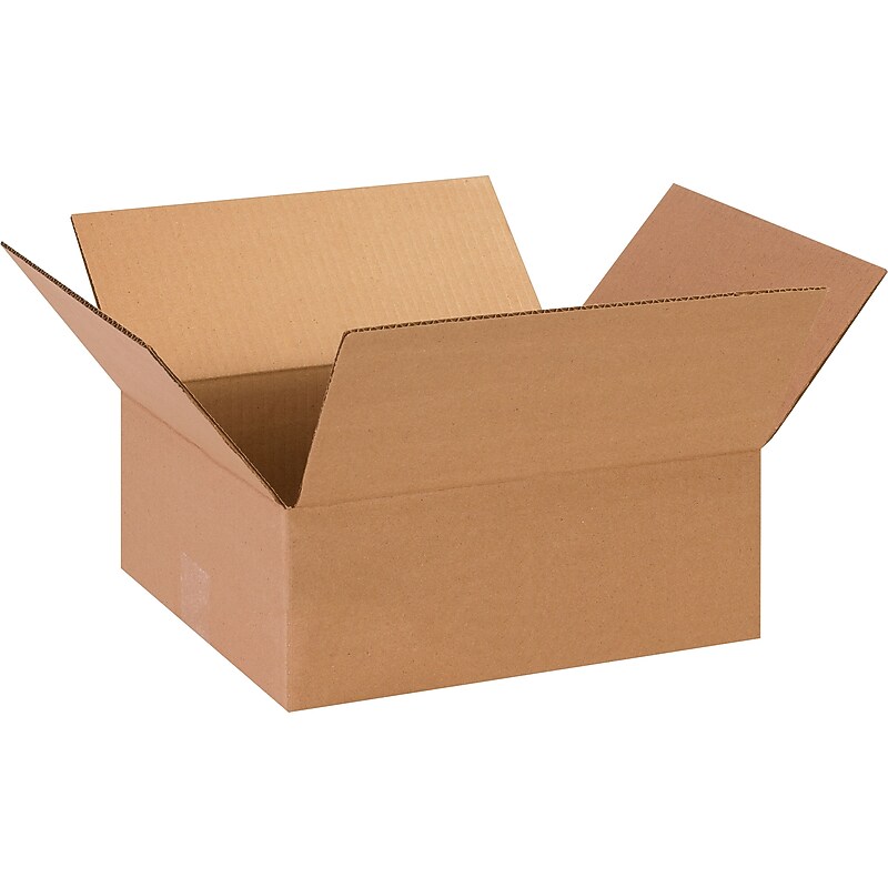13" x 11" x 5" Shipping Boxes, 32 ECT, Brown, 25/Bundle (13115) image 1