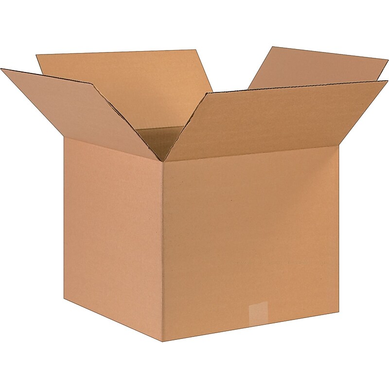 17" x 9" x 9" Shipping Boxes, 32 ECT, Brown, 25/Bundle (1799) image 1