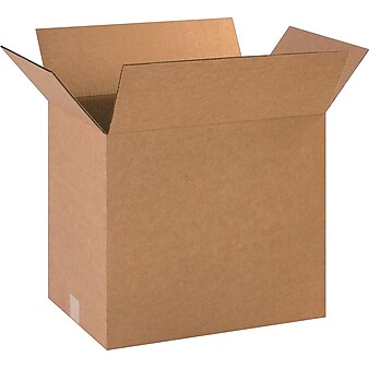 18" x 12" x 16" Shipping Boxes, 32 ECT, Brown, 25/Bundle (181216)